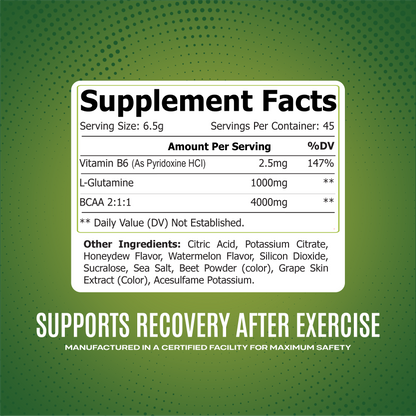 BCAA Energy Honeydew Watermelon