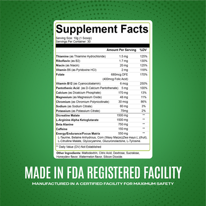 Nitric Surge Honeydew Watermelon