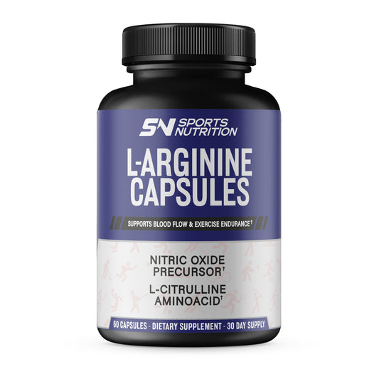 Sports L-Arginine Capsules for active men and women
